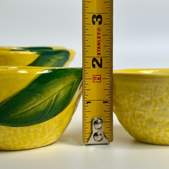 Dash of That Ceramic Lemon Measuring Cups - Picture 9 of 14